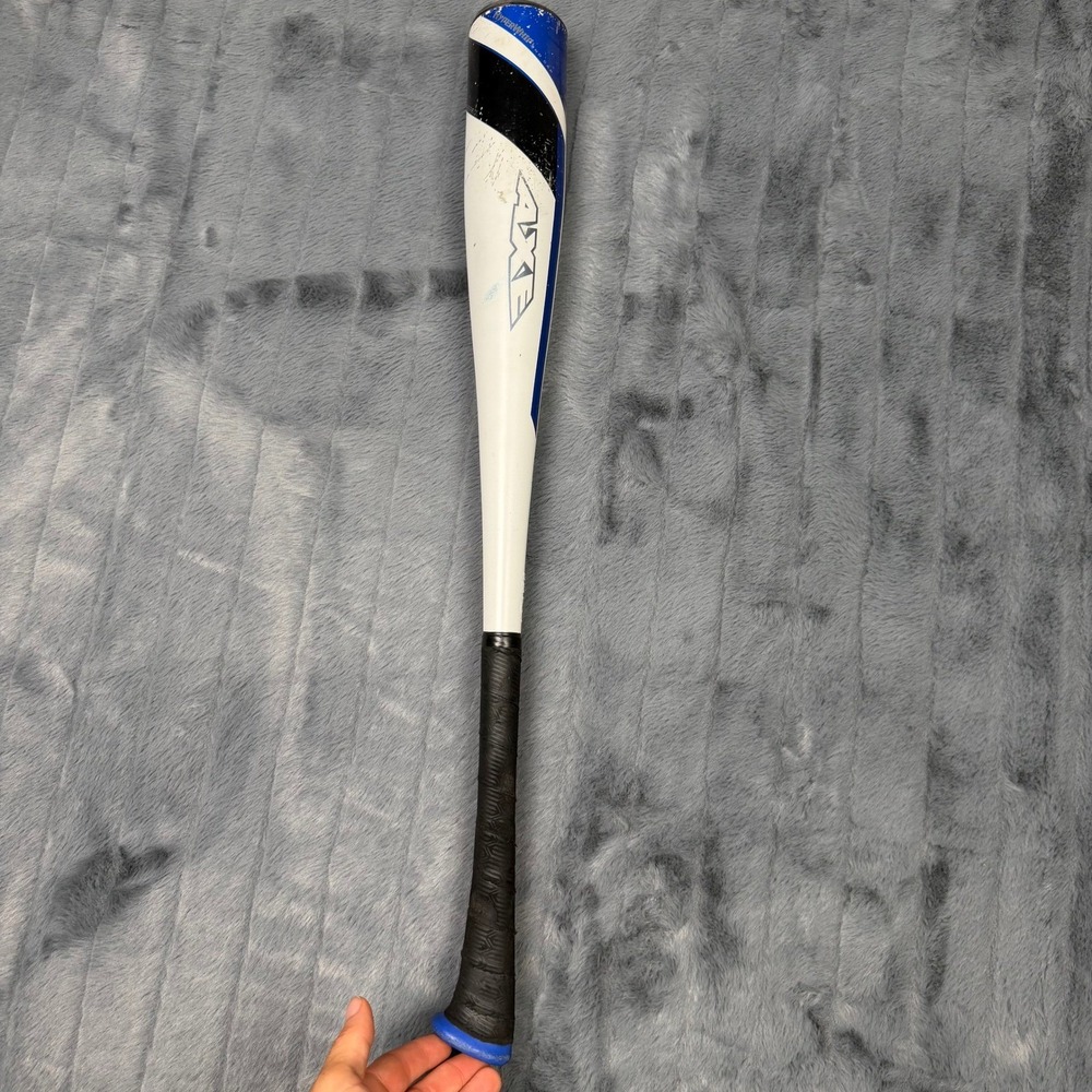 Axe Elite One USSSA Baseball Bat 27/17 MX8 Alloy L165J White Blue Black -10